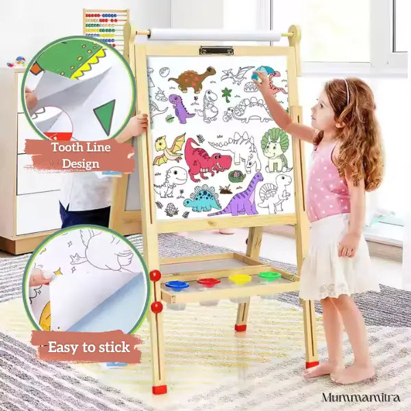 Kids Drawing Roll Paper 300 cm Doodle Fun for Imaginative Kidss